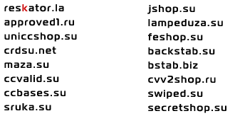  site list